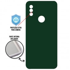 Capa Motorola Moto E20 - Cover Protector Verde Escuro